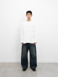 THEXSHOP,더엑스샵,999HUMANITY,999휴머니티 999 휴머니티 CURVED HERITAGE DENIM PANTS-DEEP BLUE