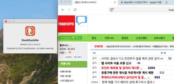 덕덕고 브라우저 사용해 보기.. | 투데이스피피시 덕덕고 브라우저 사용해 보기.. | 투데이스피시