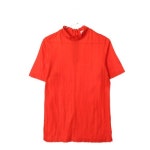 VALENTINO발렌티노 레드 터틀넥 반팔티 / WOMAN L - 주식회사 도쿄유즈드 도쿄유즈드