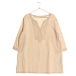 HUMAN WOMAN휴먼우먼 린넨 코튼 혼방 블라우스 / WOMAN M - 주식회사 도쿄유즈드 도쿄유즈드