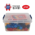 LATELY(레이틀리) [레이틀리] [무료배송] 쿠쿠토이즈 씽크팜블록 470PCS