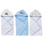 Babies R Us 3-Pack Hooded Towel Set - Boy -  Babies R Us  - Babies R Us Babies R Us 3-Pack Hooded Towel Set - Boy