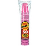 Bright Pink 16 Ounce Plastic Cups Big Party Pack -  Buyseasons  - Toys R Us Bright Pink 16 Ounce Plastic Cups Big Party Pack