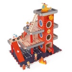 Janod 3 Story Fire Station Playset -  Janod  - Toys R Us Janod 3 Story Fire Station Playset