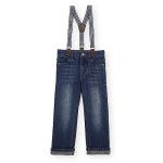 Koala Kids Boys Dark Wash Suspender Jeans - Toddler - BabiesRUs Koala Kids Boys Dark Wash Suspender Jeans - Toddler