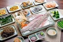★마량생선회, 전라남도 강진군, 음식