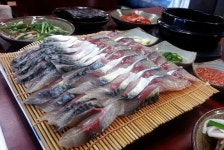 고등어회, 제주특별자치도 서귀포시, 음식