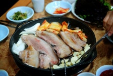 삼겹살, 서울특별시 성북구, 음식