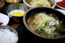 콩나물 국밥, 전라북도 전주시, 음식