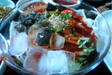 실비집, 경상남도 사천시, 음식
