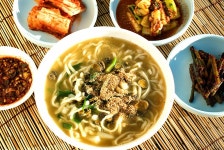 따개비칼국수, 경상북도 울릉군, 음식