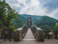 지친 일상에 쉼표를…개장 2주년 맞는 증평군 좌구산 명상의 집과 명상구름다리, 치유 명소로 자리매김,,트래블투데이,여행기사,트래블아이