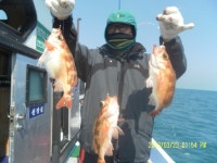 (南)남해조황 - 3월23일 완도열기낚시 심해 왕열기 조황