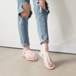웨스트스타일 [쿠루] 여성 1.5cm T라인 쪼리 샌들 G2924