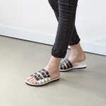 웨스트스타일 [쿠루] 여성 1.5cm 버클 리얼소가죽 샌들 G2820