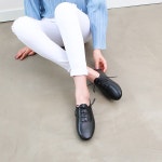 웨스트스타일 [쿠루] 여성 0.5cm 심플 베이직 로퍼 G3231