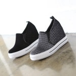 웨스트스타일 [쿠루] 여성 8.5cm 키높이 유니크 스니커즈 G3723