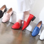 웨스트스타일 [쿠루] 여성 3.3cm 비비드칼라 페니로퍼 G4505