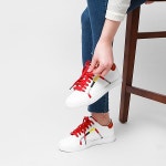 웨스트스타일 [쿠루] 여성 2.5cm 판타스틱 배색 스니커즈 G4804