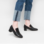 웨스트스타일 [쿠루] 여성 4.5cm 데일리 기본 로퍼힐 G4810