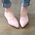 웨스트스타일 [쿠루] 여성 2cm 스텔레토 슬리퍼 G2378