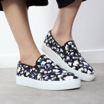 웨스트스타일 [쿠루] 3.5cm 글로리 플라워 슬립온 HS-글로리꽃