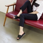 웨스트스타일 [쿠루] 여성 3cm 심플 슬리퍼 G2732