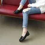 웨스트스타일 [쿠루] 여성 2.5cm 웨이브 컷팅 로퍼 G2321