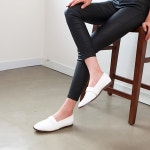 웨스트스타일 [쿠루] 여성 1cm 모던라인 플랫슈즈 G3139