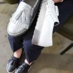 웨스트스타일 [쿠루] 여성 3.5cm 빈티지 태슬 소가죽 로퍼 G3195