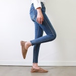 웨스트스타일 [쿠루] 여성 1.5cm 베이직 로퍼 G3490