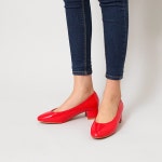 웨스트스타일 [쿠루] 여성 4cm 심플 베이직 펌프스 미들힐 G4304