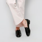 웨스트스타일 [쿠루] 여성 1.5cm 데일리 에나멜 페니로퍼 G4495