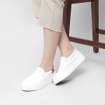 웨스트스타일 [쿠루] 여성 3.5cm 패브릭 통굽 슬립온 G4850