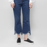 웨스트스타일 [쿠루] 여성 2.5cm 베이직 밴딩 슬립온 블로퍼 G4882