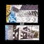 수집전문쇼핑몰 우문관 C2150-C2151 / 서울>진주산업대학교 개교 100주년 특별 기념우표 2종 사용제