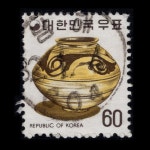 수집전문쇼핑몰 우문관 273(104) / 제2차그라비어 /항아리(60원) /82.1.4 / 남해