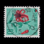 수집전문쇼핑몰 우문관 270(122) / 제2차그라비어 / 섬말나리(10원) /75.6.4 / 광주