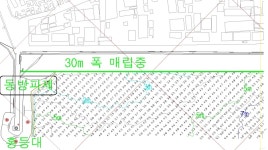 반도보라 호안 홍등대측(2장중 첫번째)수심도
