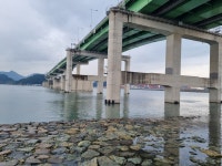 10월 21일 목요일 거가대교 밑