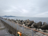 간절곶옆 어느방파제