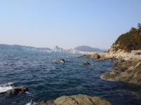 영도75광장및갯바위!