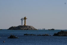 정말 뜬 방파제