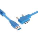 강원전자 USB3.0 Hi-Flex AM-MicroB(왼쪽 꺾임) 케이블 2m / CBL-HFPD302MBS-2mLA : 조이젠 강원전자 USB3.0 Hi-Flex AM-MicroB(왼쪽... 