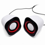 조이젠 DDZONE DS-800 화이트/레드 USB 멀티미디어 스피커 PC (2채널)