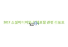 2017년 소셜미디어와 검색포털 보고서