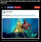 테리 크루즈 인어공주의 아빠는 내가 하고싶다   > 세상 만사 > 세상만사썰