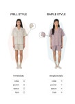 [울랄라파자마][울랄라] BASIC Womens Pajama Set_Shorts [W CONCEPT]