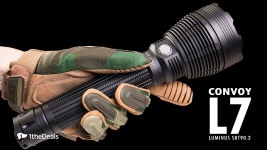  CONVOY L7 LUMINUS SBT90.2 6900lm 1320m 2*26650 Searchlight Flashlight