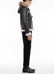 [206 HOMME]2014-15 F/W NEW COLLECTIONMUSTANG RACOON-FUR HOODED BIKERMAN + WOMAN(MS-005)206 HOMME online shop [206 HOMME]2014-15 F... 